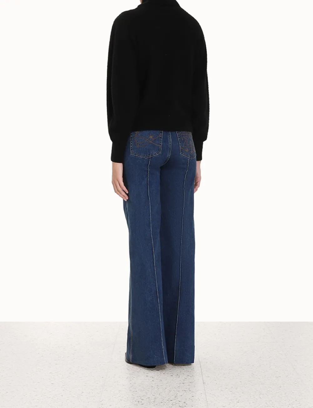 ZIMMERMANN Lyrical Brushed Wool Sweater-Women Luminosity