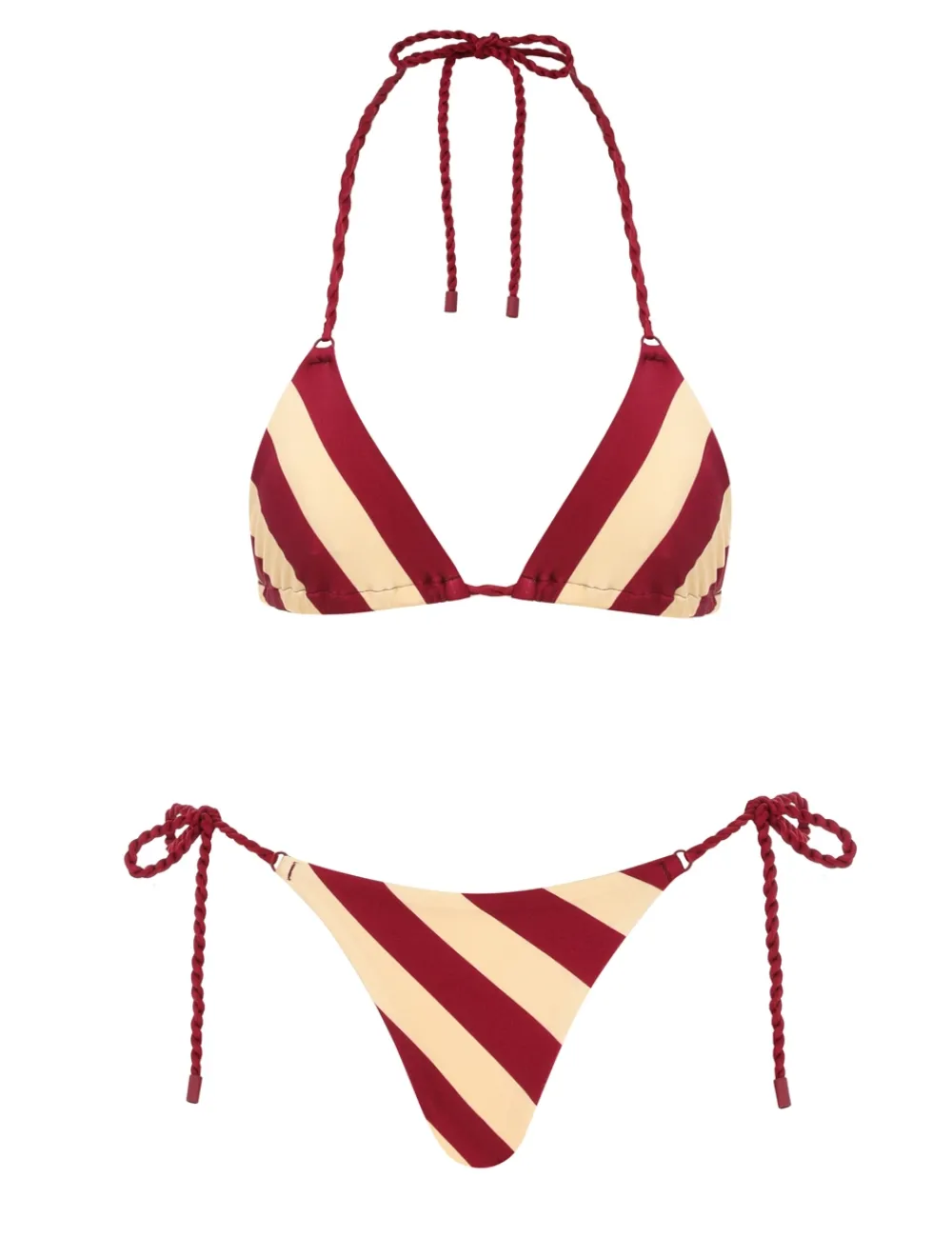 ZIMMERMANN Alight Rope Trim Mini Tri-Women Bikinis