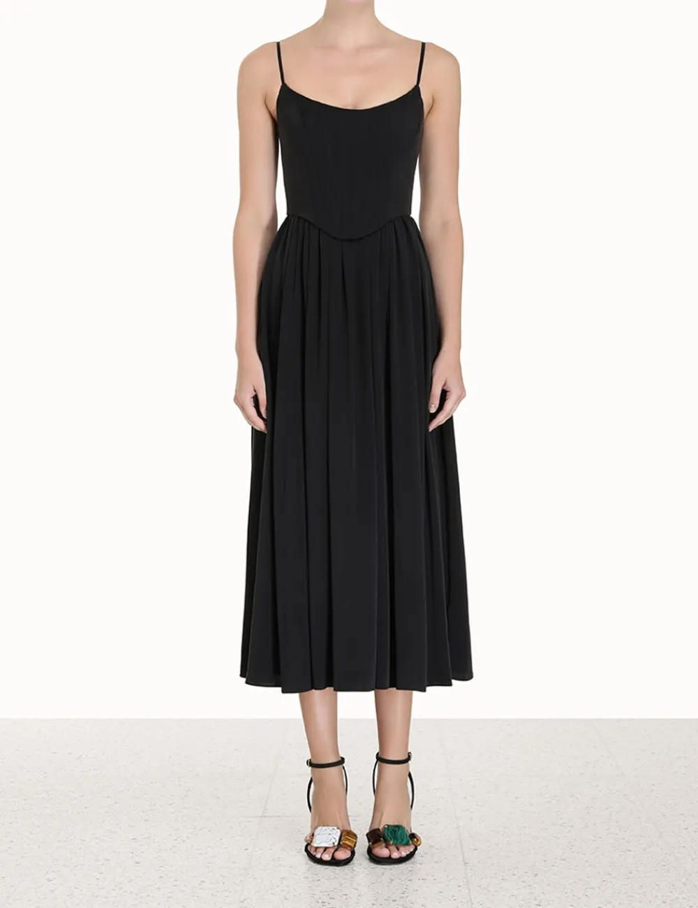 ZIMMERMANN Silk Corset Dress-Women Dresses