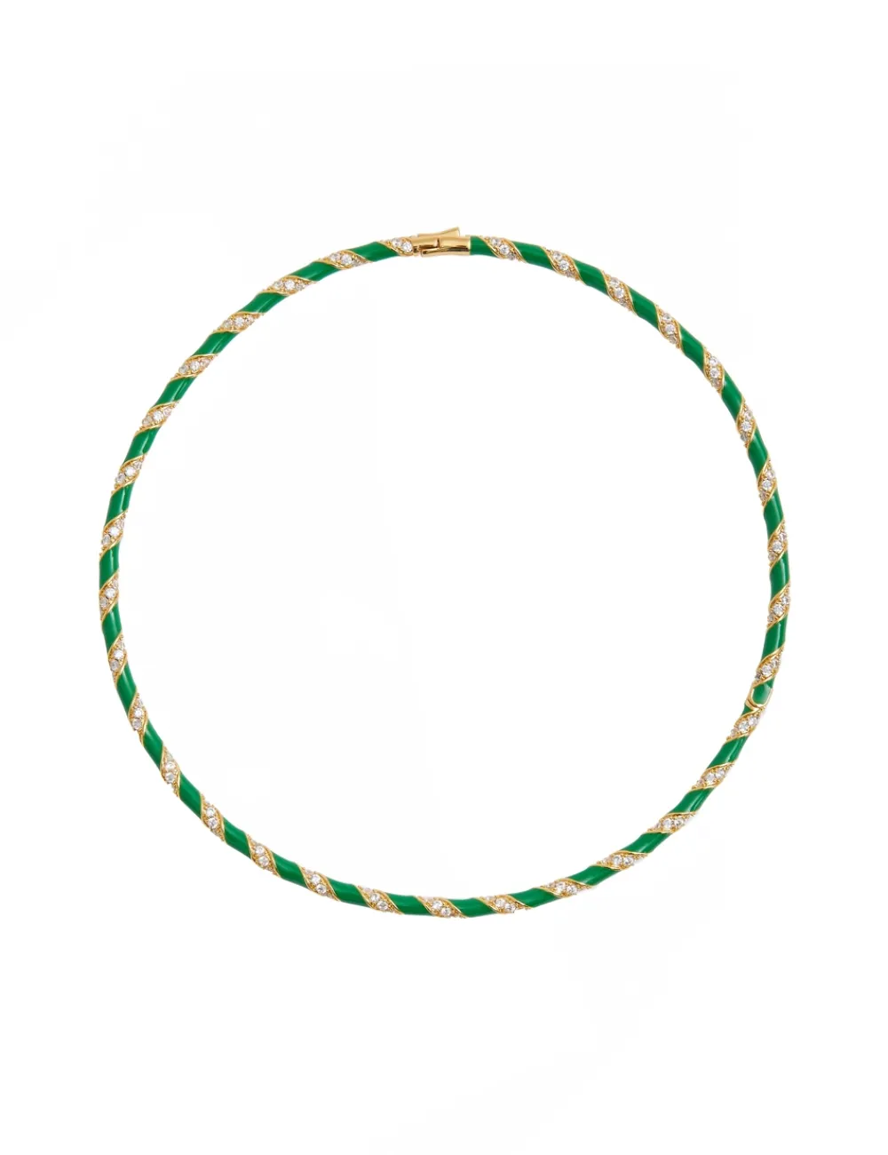 ZIMMERMANN Candy Stripe Pave Choker-Women Jewellery