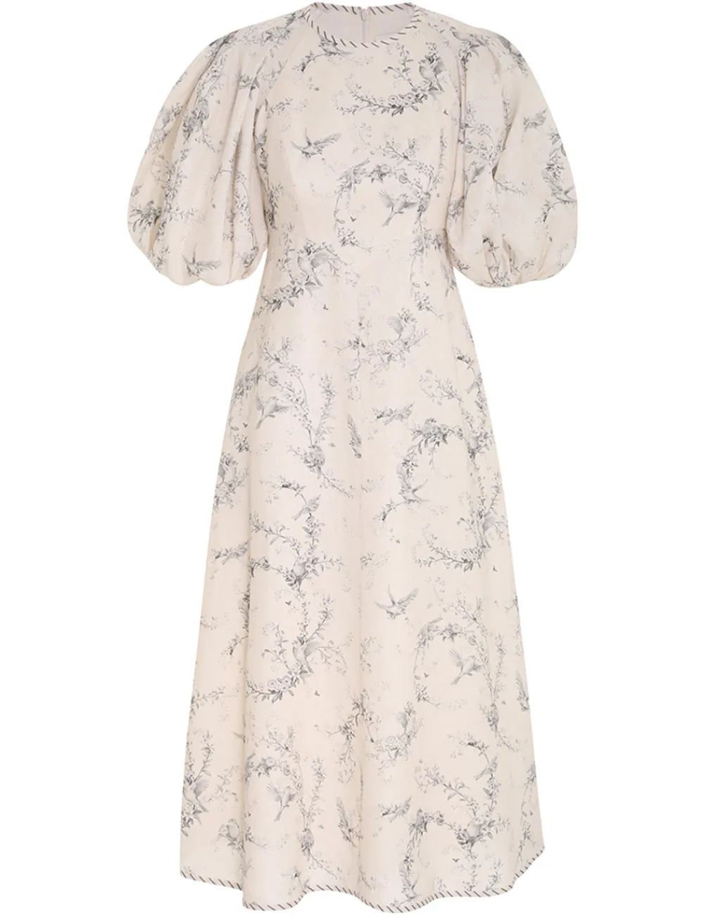 ZIMMERMANN Day Midi Dress-Women Luminosity