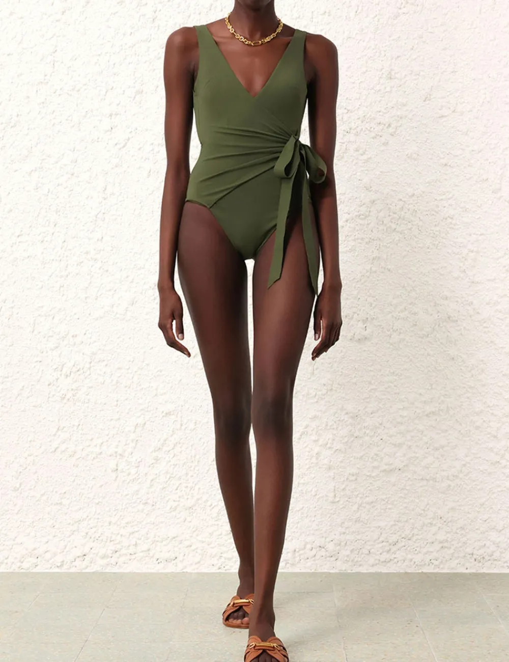 ZIMMERMANN Separates Sculpt Wrap Tie 1Pc-Women One Pieces