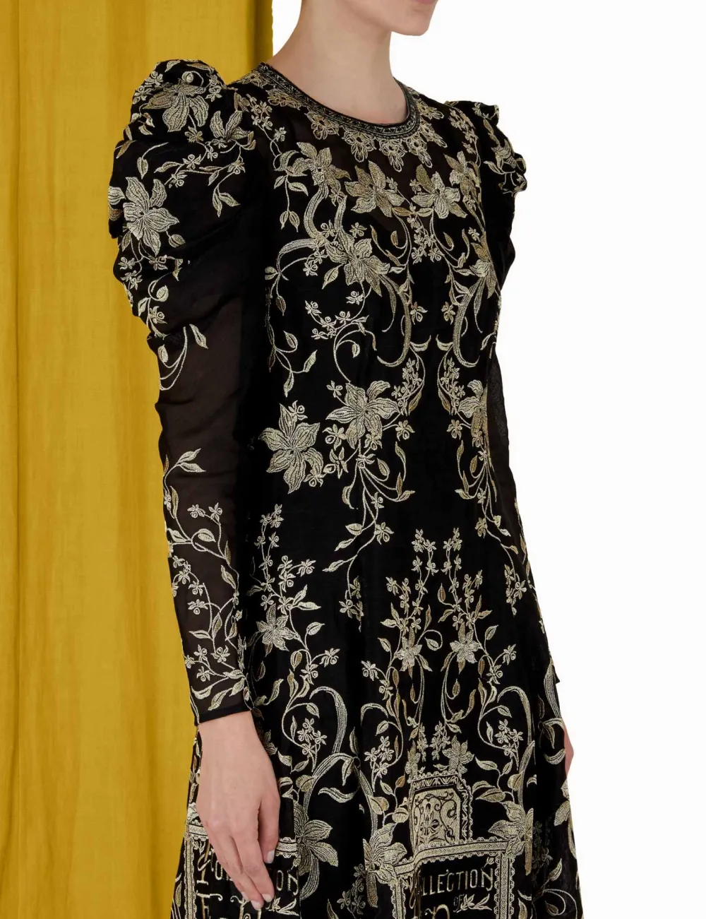 ZIMMERMANN Lyrical Embroidery Midi Dress-Women Dresses