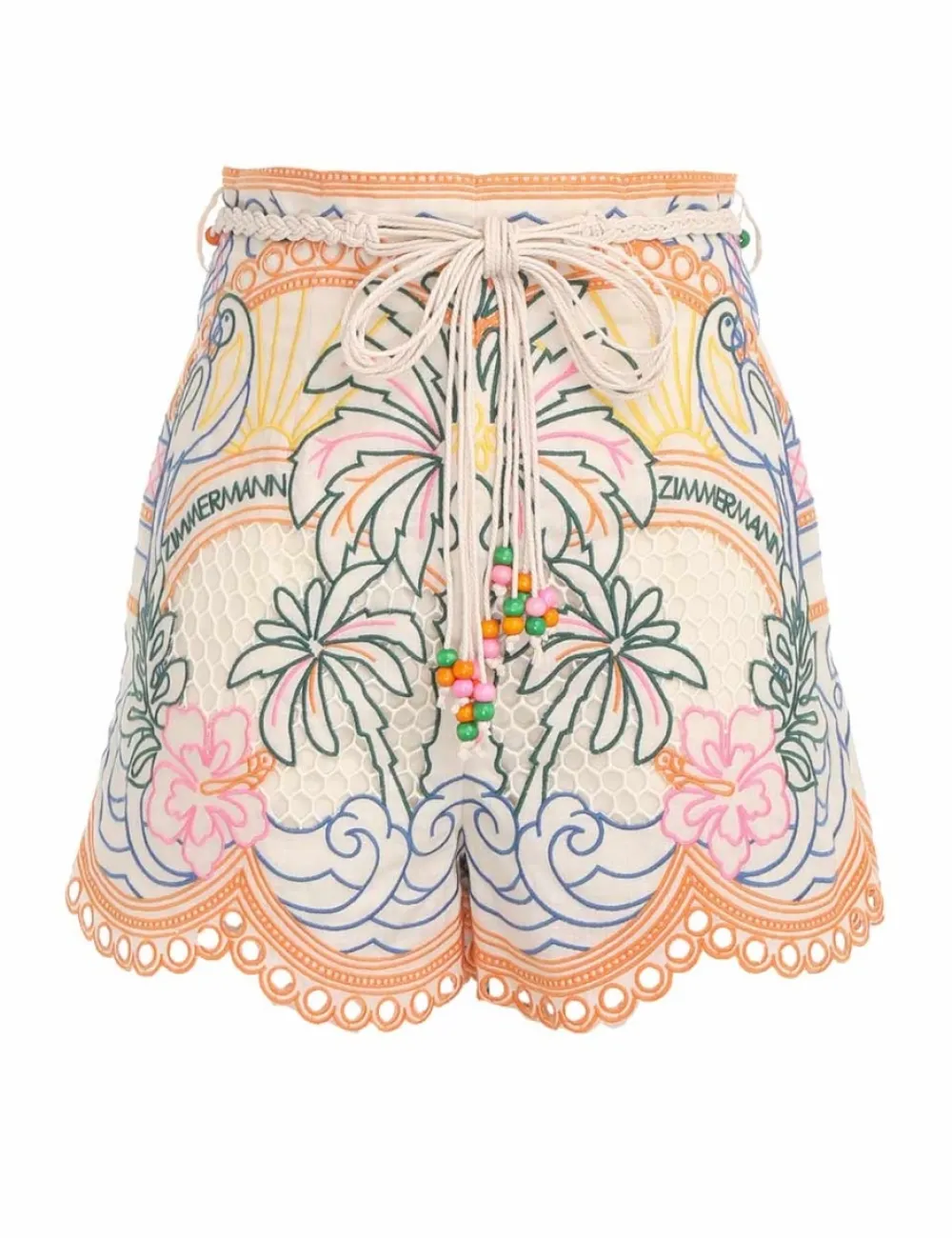 ZIMMERMANN Ginger Tropical Short-Women Shorts & Pants