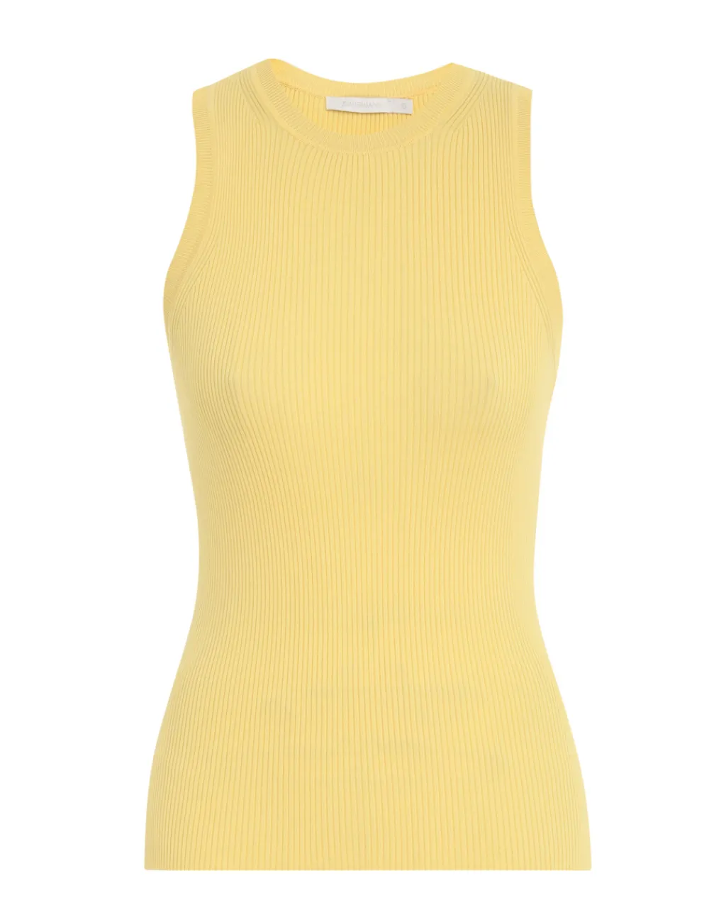 ZIMMERMANN Vacay Knit Racer Tank-Women Clothing