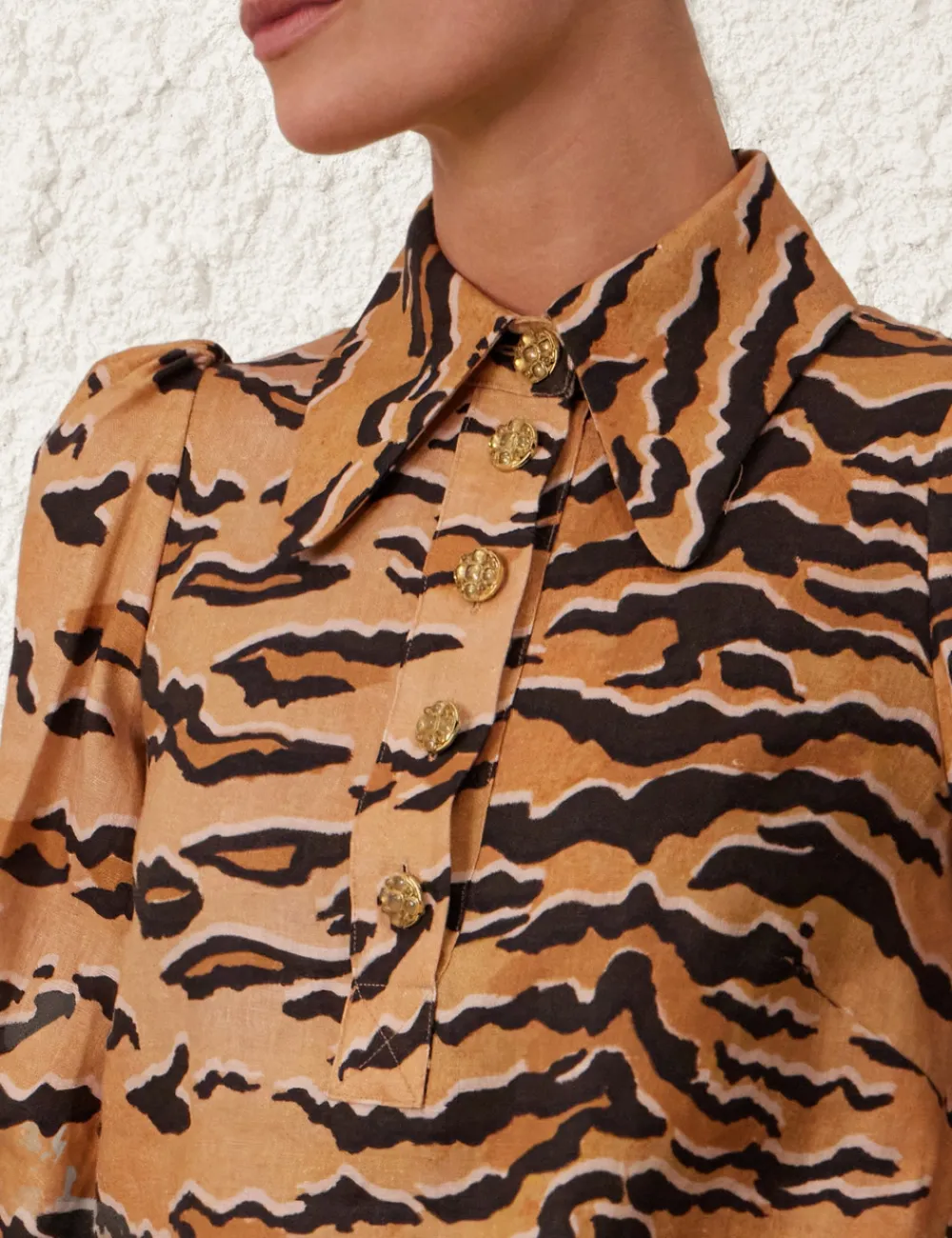 ZIMMERMANN Matchmaker Tunic Dress-Women Clothing