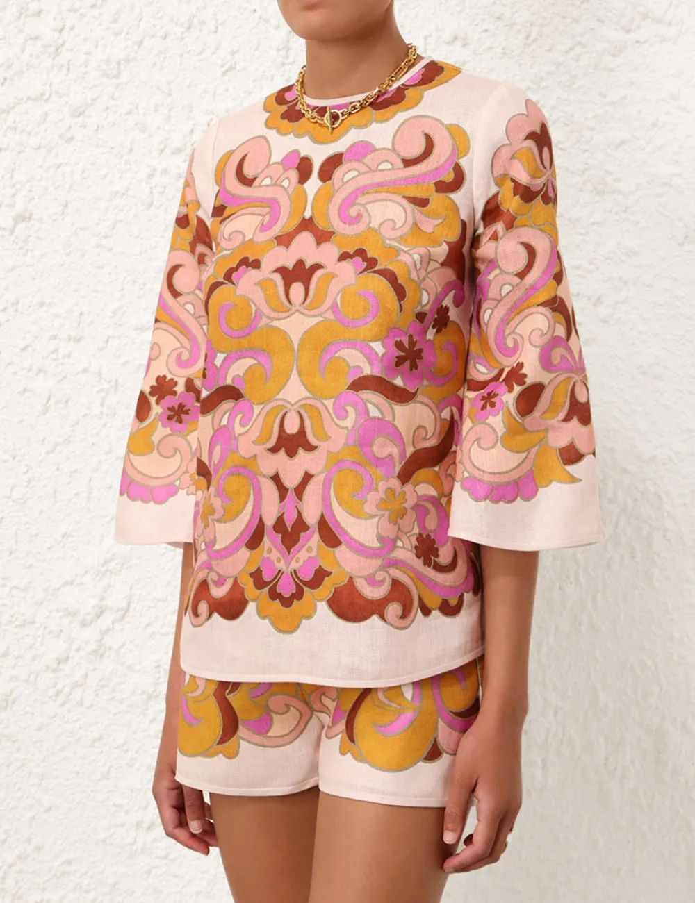 ZIMMERMANN Acadian Tunic Top-Women Tops