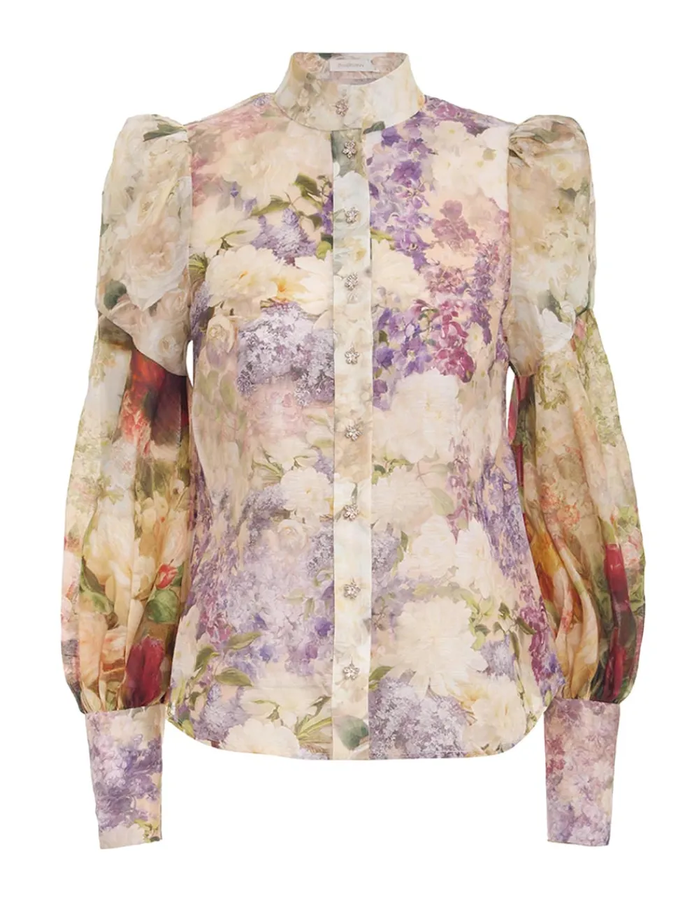 ZIMMERMANN Sensory Spliced Blouse-Women Luminosity