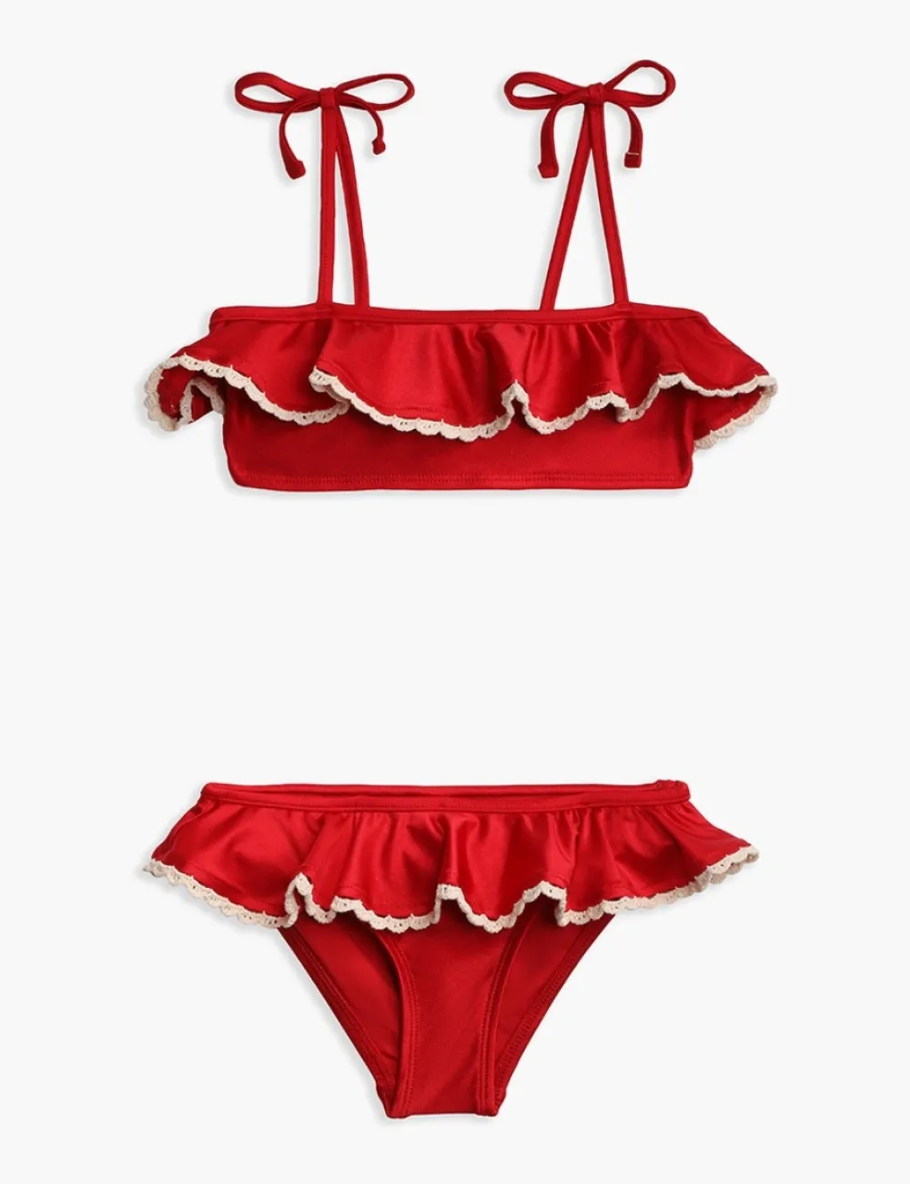 ZIMMERMANN Raie Trim Frill Bikini-Women Swimwear