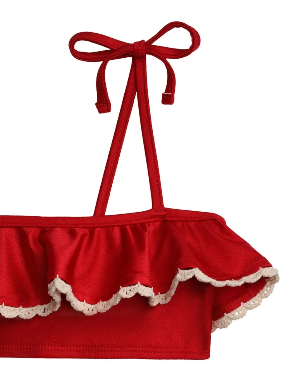 ZIMMERMANN Raie Trim Frill Bikini-Women Swimwear