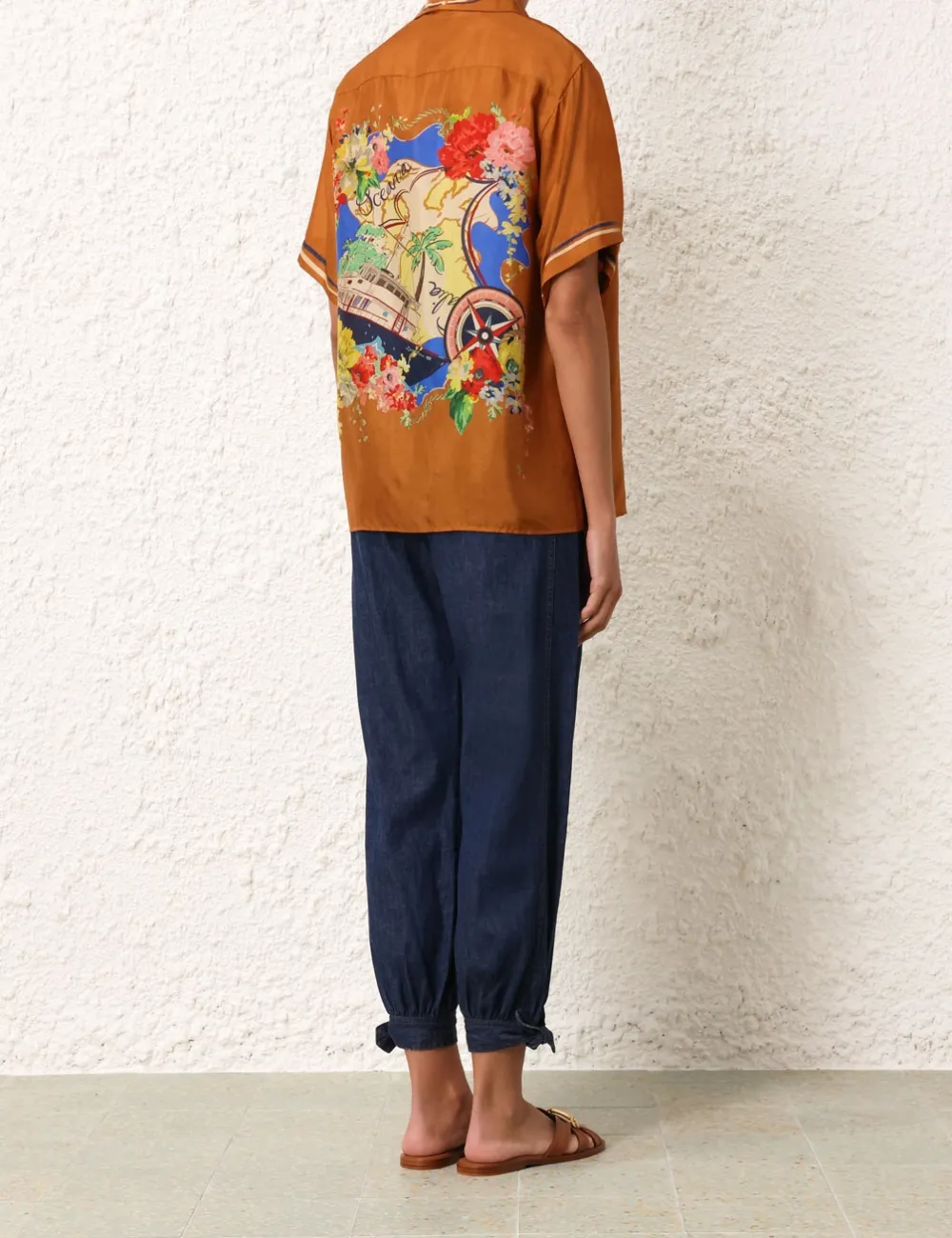 ZIMMERMANN Alight Denim Harem Pant-Women Denim