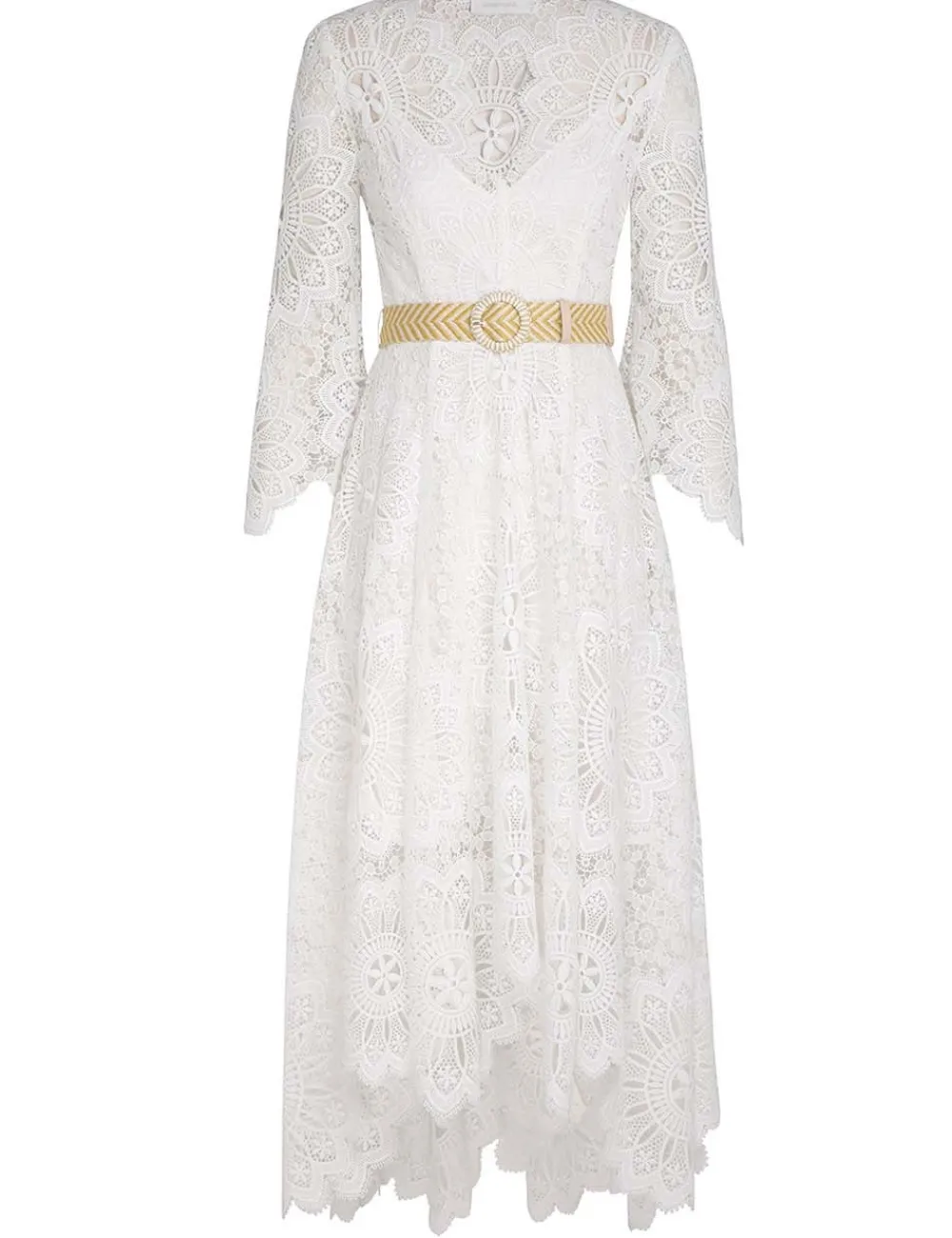 ZIMMERMANN Chintz Doily Lace Dress-Women Dresses & Coverups