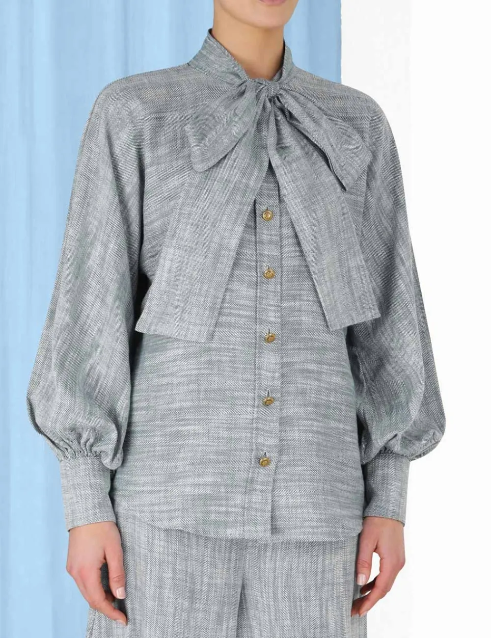 ZIMMERMANN Lyrical Tunic Blouse-Women Tops