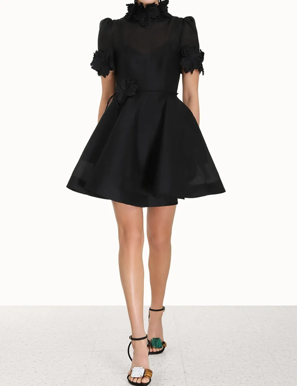 ZIMMERMANN Luminosity Liftoff Flower Mini-Women Dresses