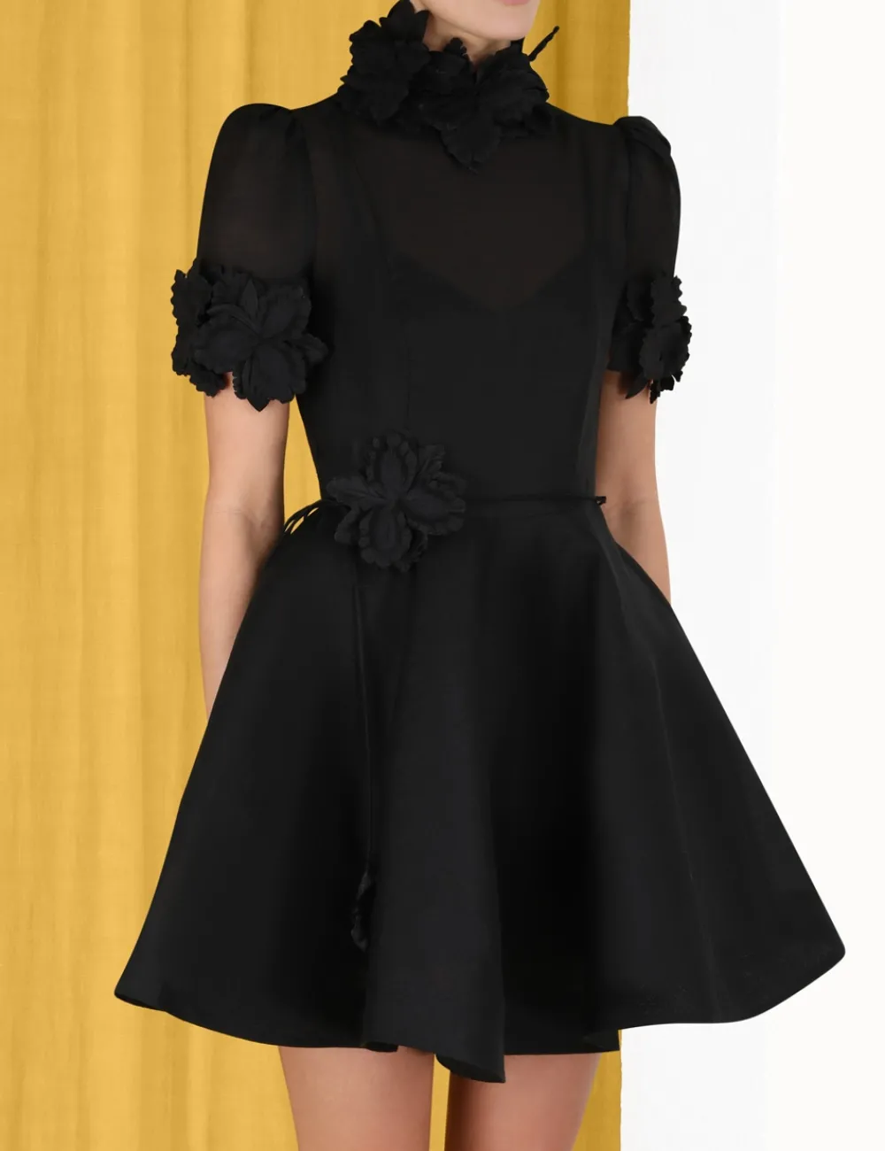 ZIMMERMANN Luminosity Liftoff Flower Mini-Women Dresses