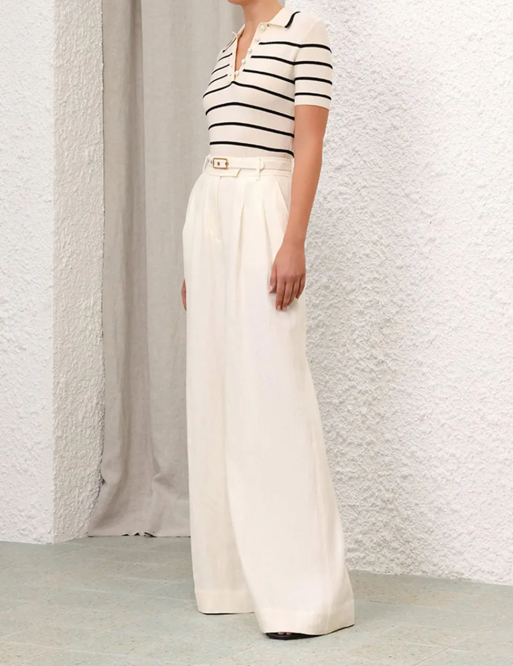 ZIMMERMANN Matchmaker Wide Leg Pant-Women Shorts & Pants