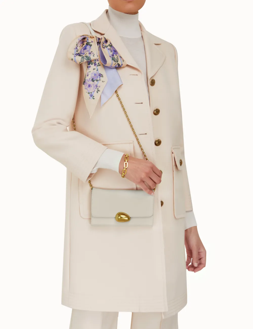 ZIMMERMANN Pebble Evening Mini Chain Bag-Women Bags