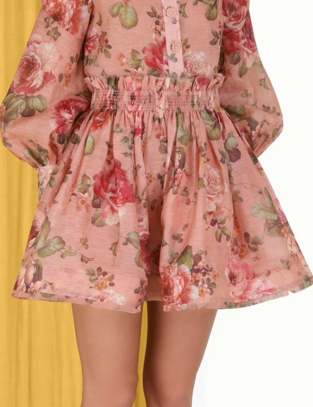 ZIMMERMANN Luminosity Flip Skirt-Women Clothing