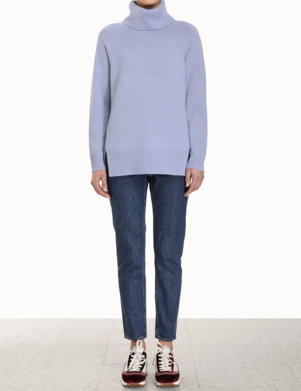 ZIMMERMANN Roll Neck Sweater-Women Tops
