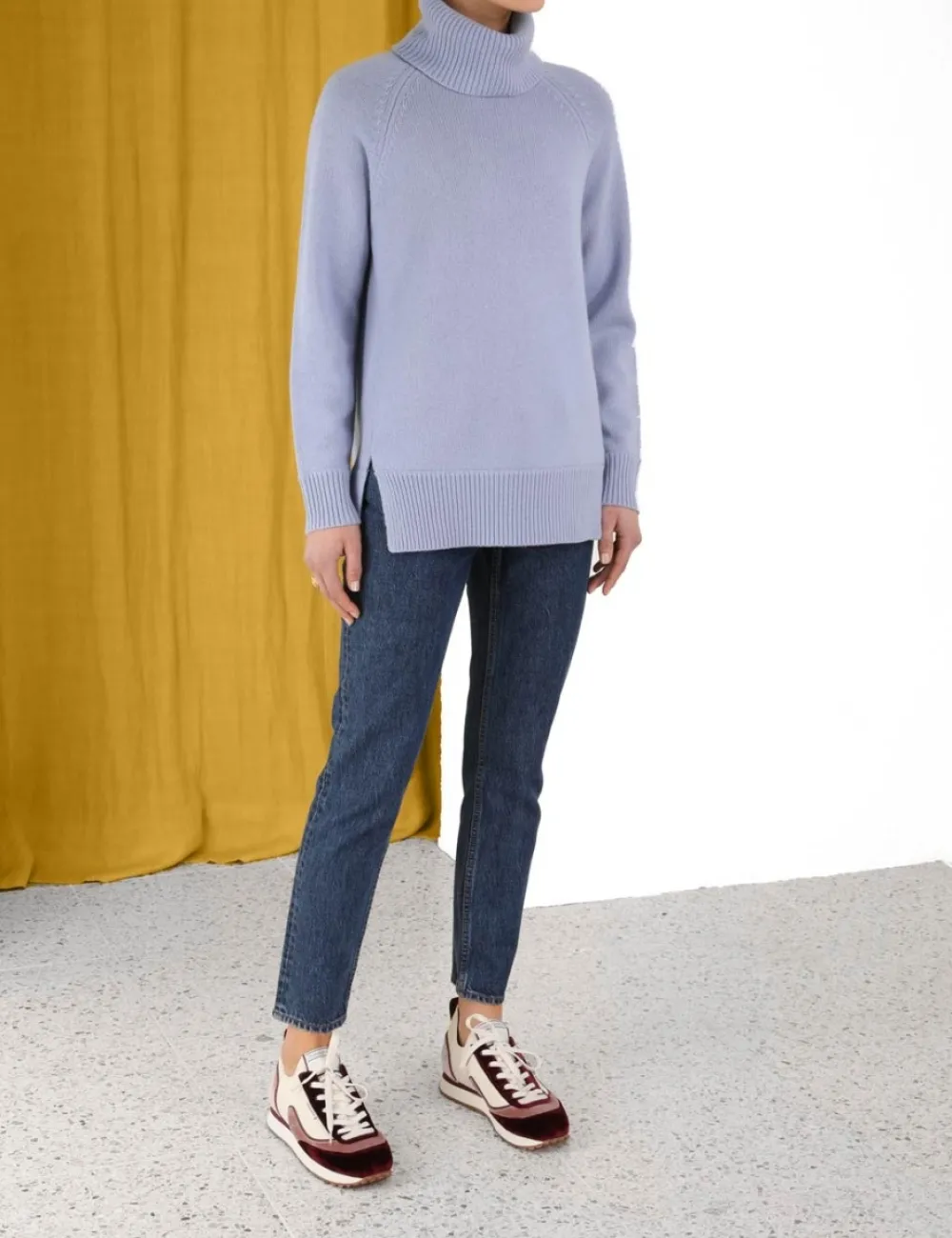 ZIMMERMANN Roll Neck Sweater-Women Tops