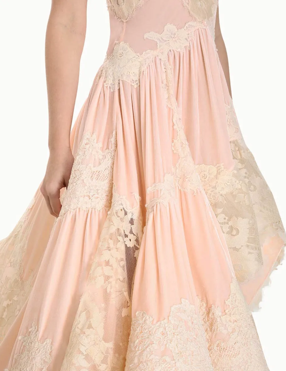 ZIMMERMANN Luminosity Velvet Lace Midi-Women Clothing