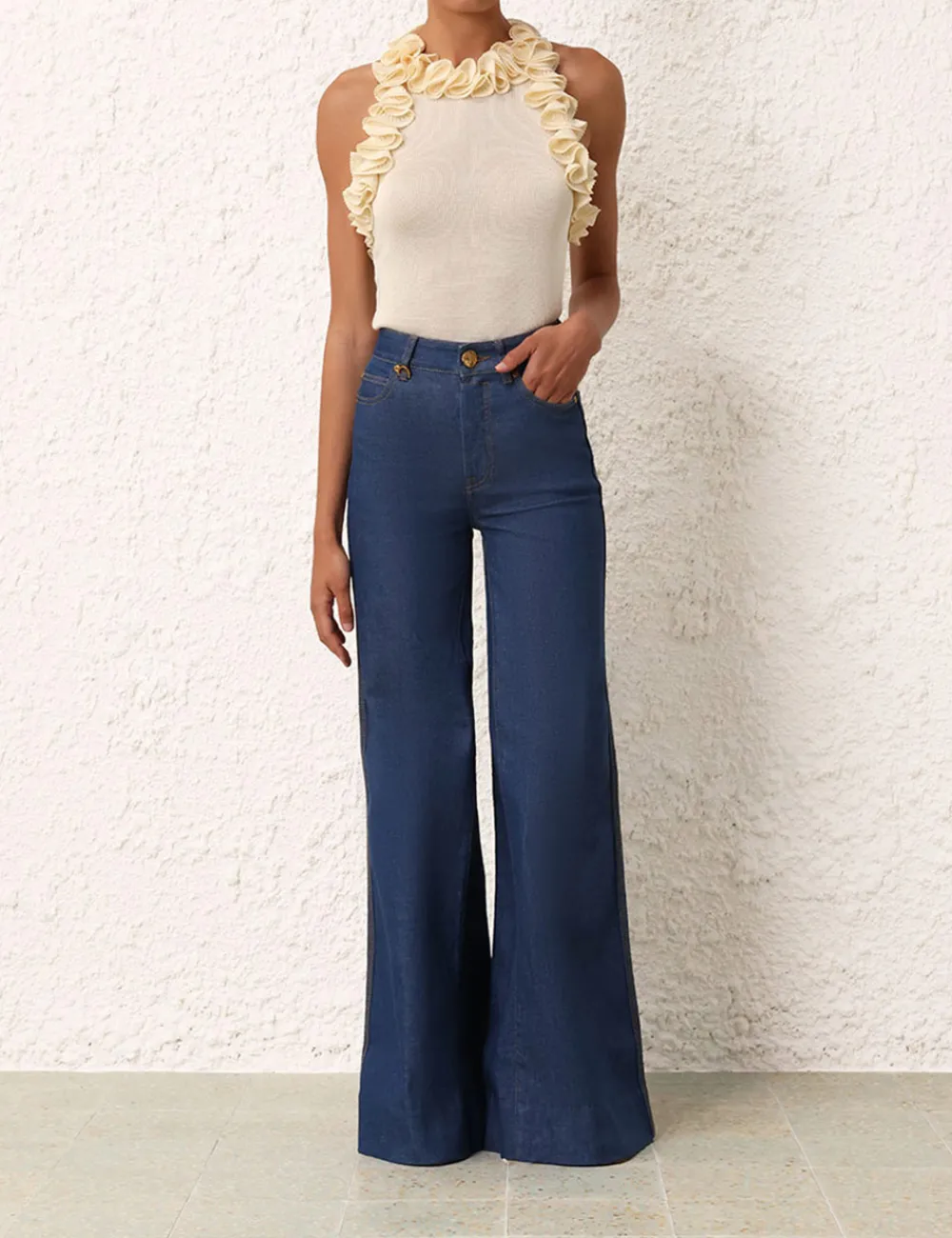 ZIMMERMANN Matchmaker Palazzo Jean-Women Denim