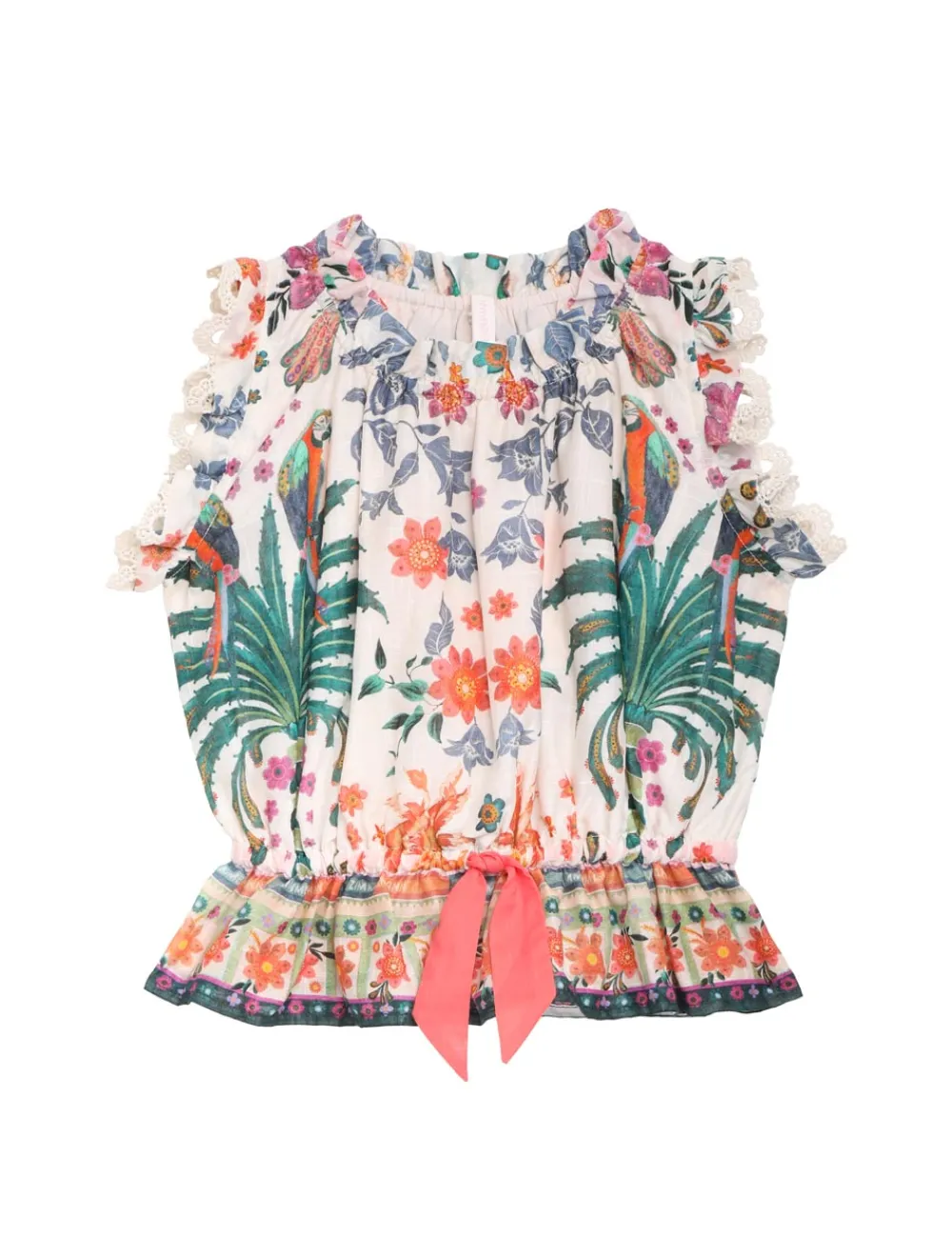 ZIMMERMANN Ginger Frill Bodice-Women Clothing