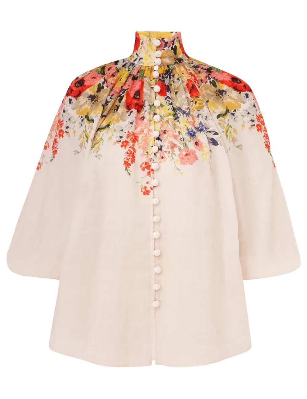 ZIMMERMANN Alight Billow Blouse-Women Tops