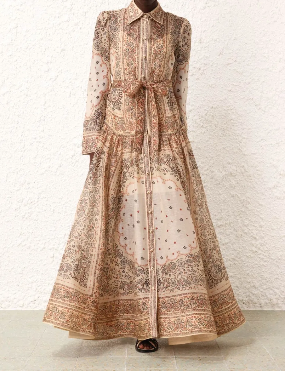 ZIMMERMANN Matchmaker Shirt Dress-Women Dresses
