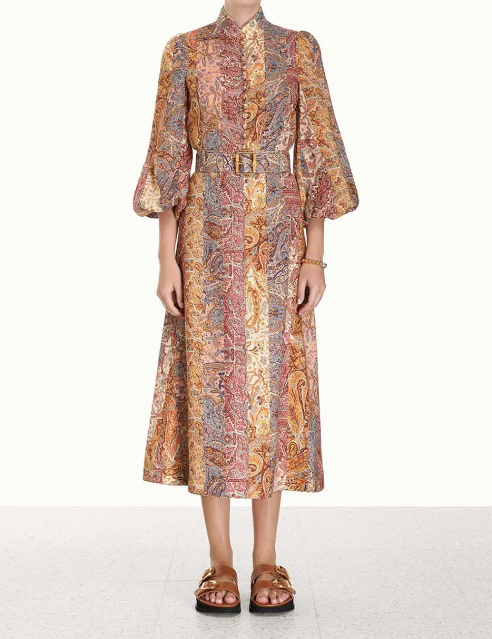 ZIMMERMANN Luminosity Paisley Blouse-Women Clothing