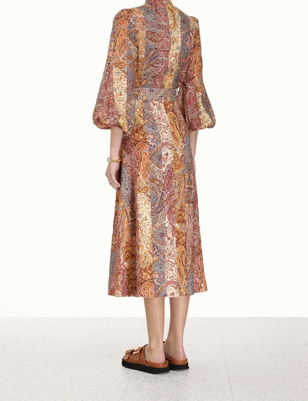 ZIMMERMANN Luminosity Paisley Blouse-Women Clothing