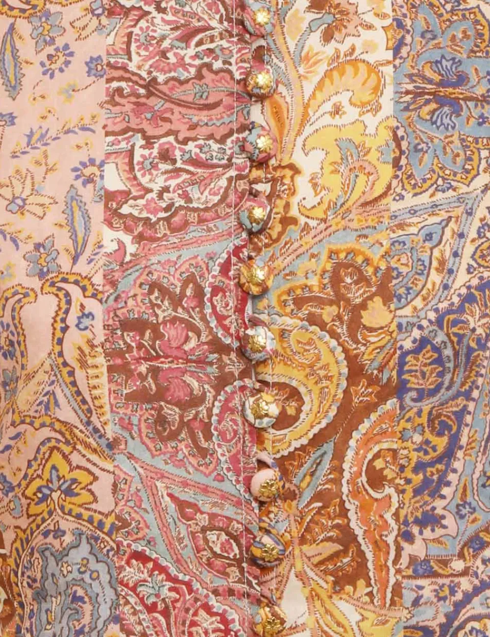 ZIMMERMANN Luminosity Paisley Blouse-Women Clothing