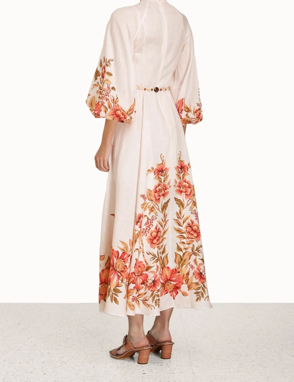 ZIMMERMANN Vacay Billow Long Dress-Women Dresses & Coverups