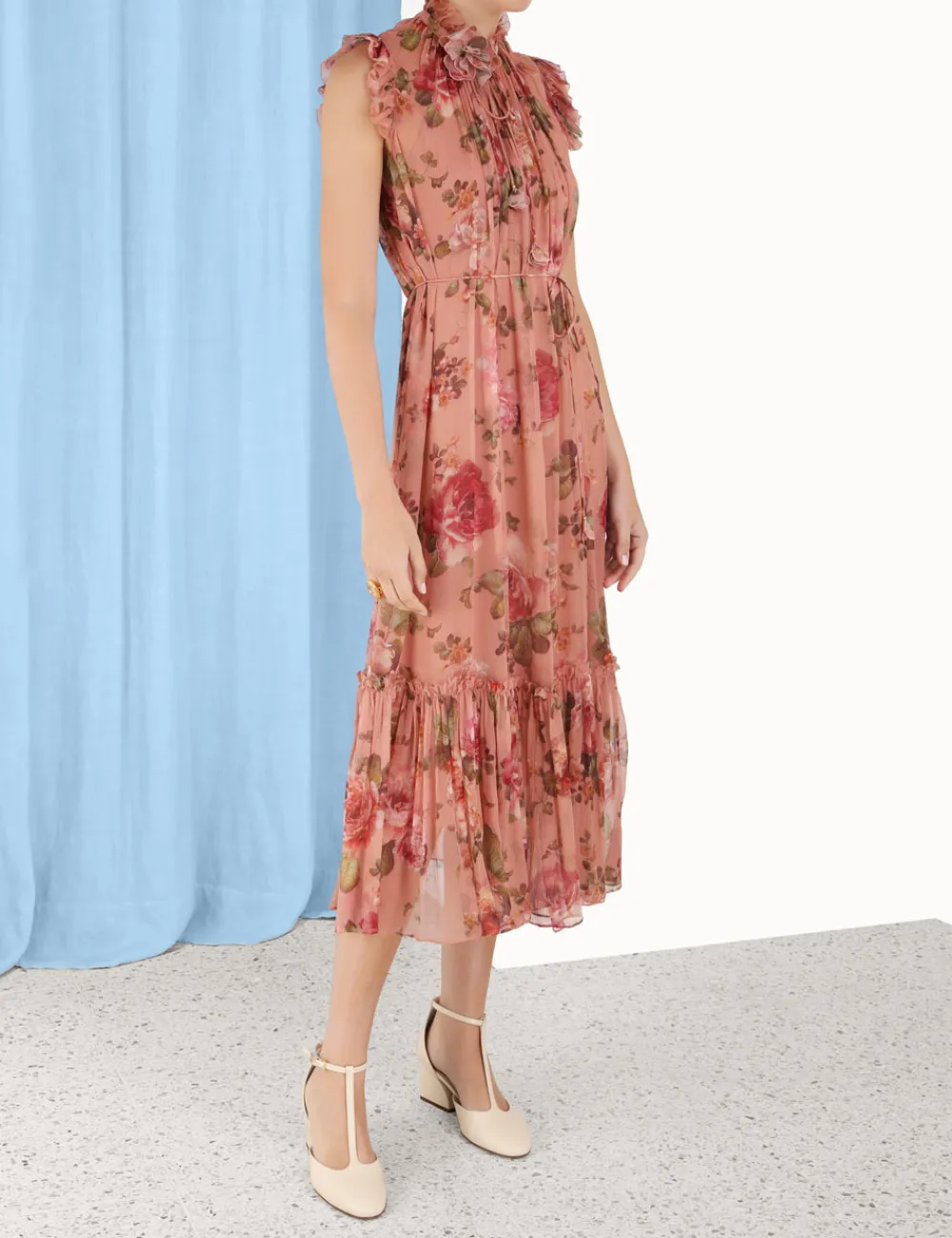 ZIMMERMANN Luminosity Flutter Dress-Women Dresses