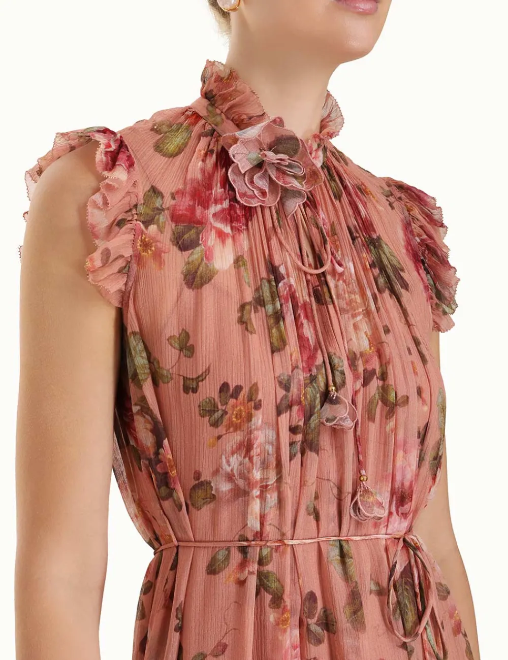 ZIMMERMANN Luminosity Flutter Dress-Women Dresses