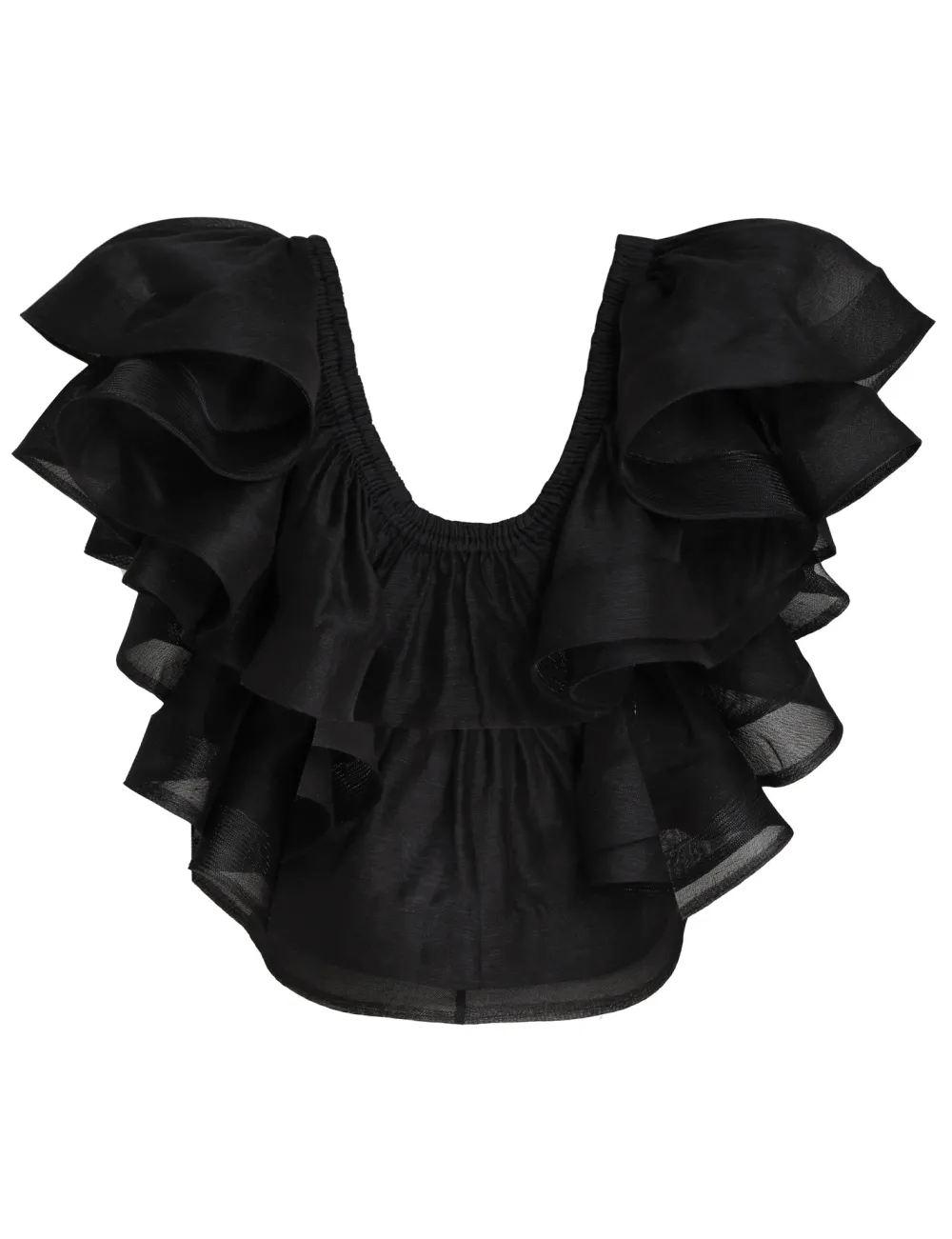 ZIMMERMANN Sensory Frill Bodice-Women Luminosity