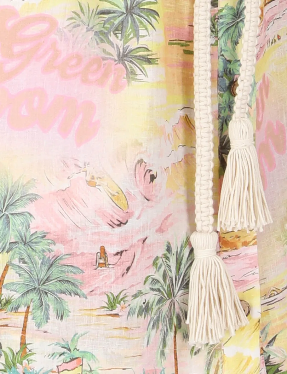 ZIMMERMANN Vacay Short Sleeve Dress-Women Dresses & Coverups