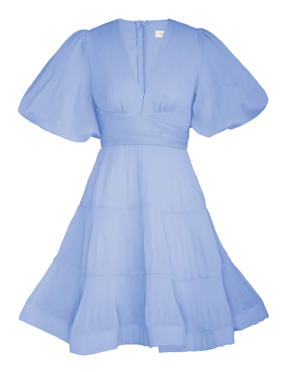 ZIMMERMANN Pleated Mini Dress-Women Dresses