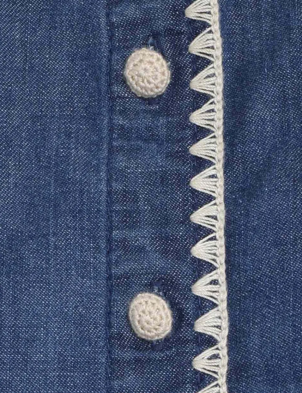 ZIMMERMANN Chintz Mini Shirt Dress-Women Denim