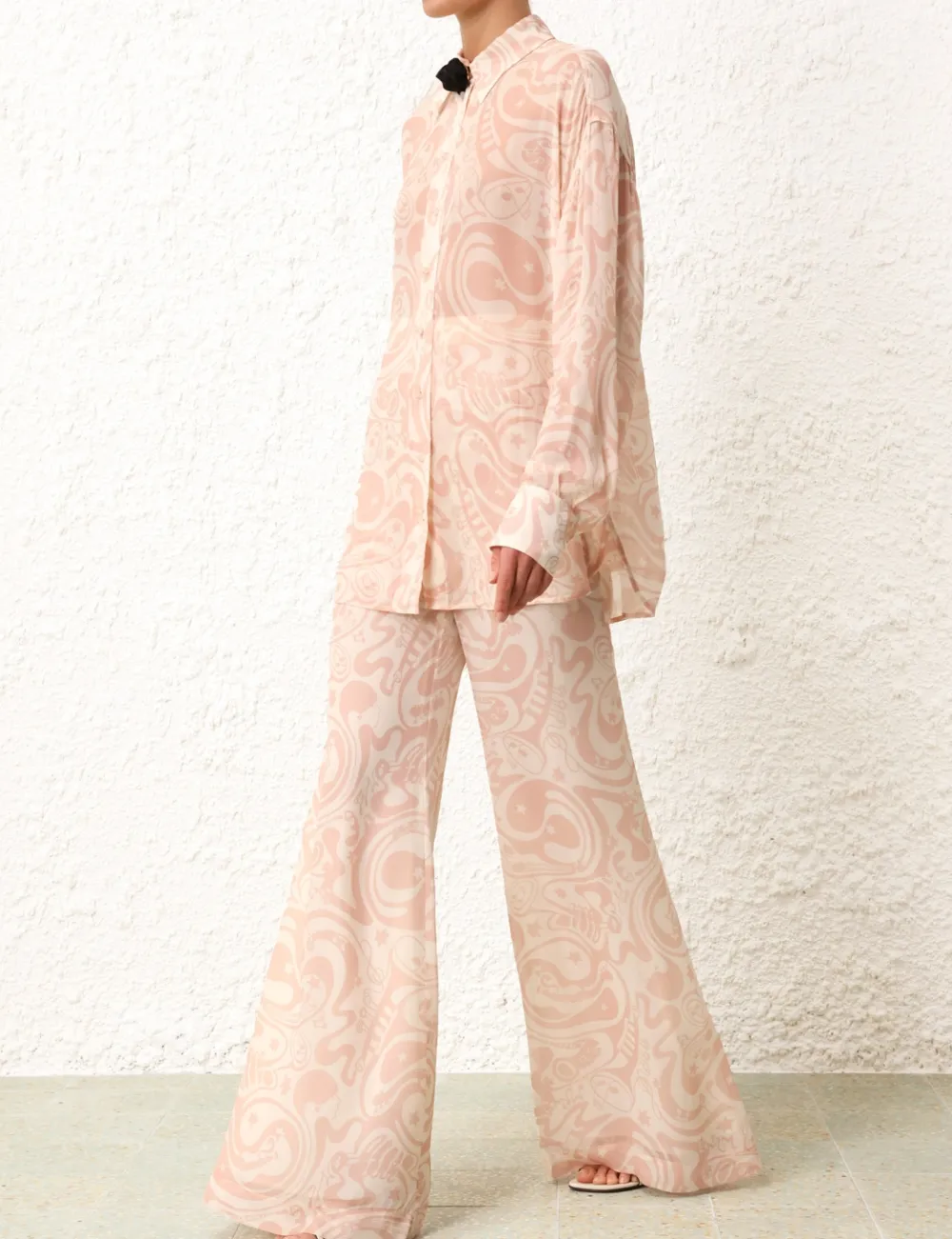ZIMMERMANN Matchmaker Flare Pant-Women Shorts & Pants