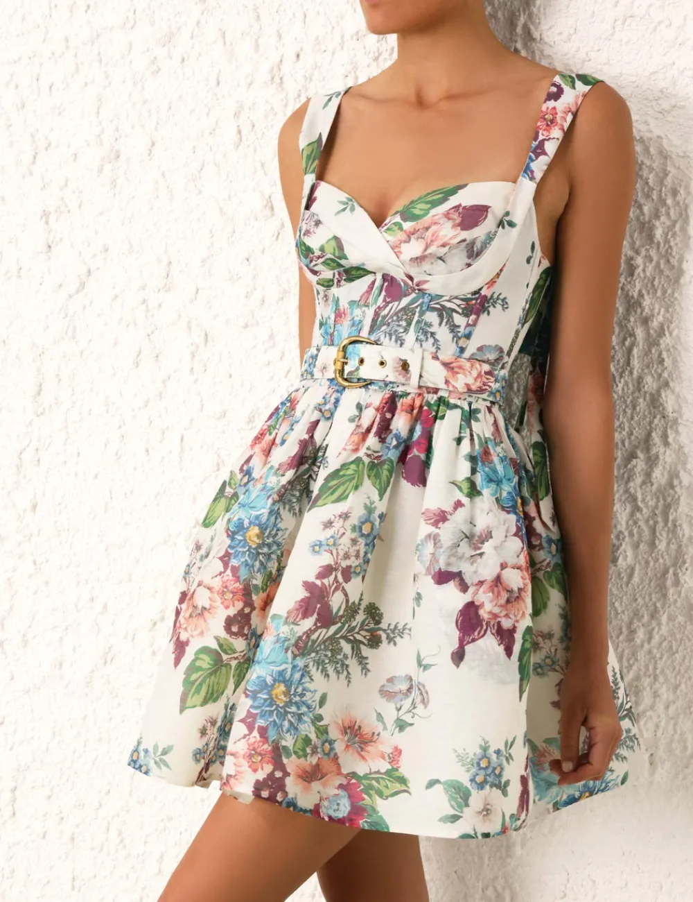 ZIMMERMANN Matchmaker Mini Dress-Women Dresses