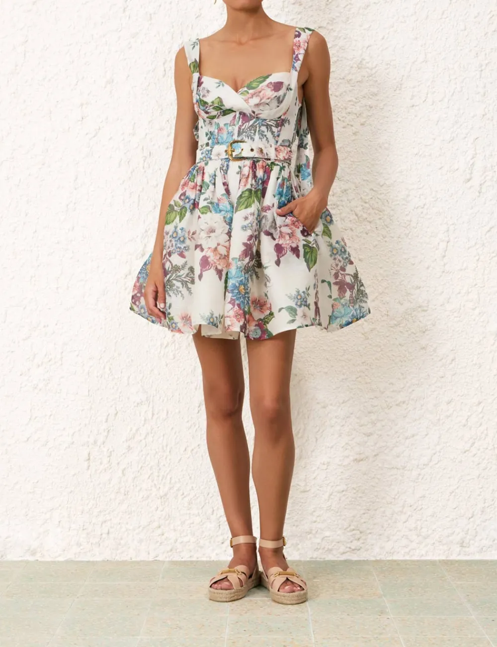 ZIMMERMANN Matchmaker Mini Dress-Women Dresses