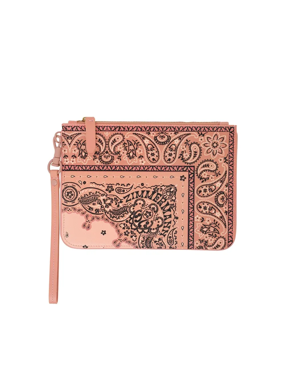 ZIMMERMANN Medium Printed Leather Pouch-Women Accessories