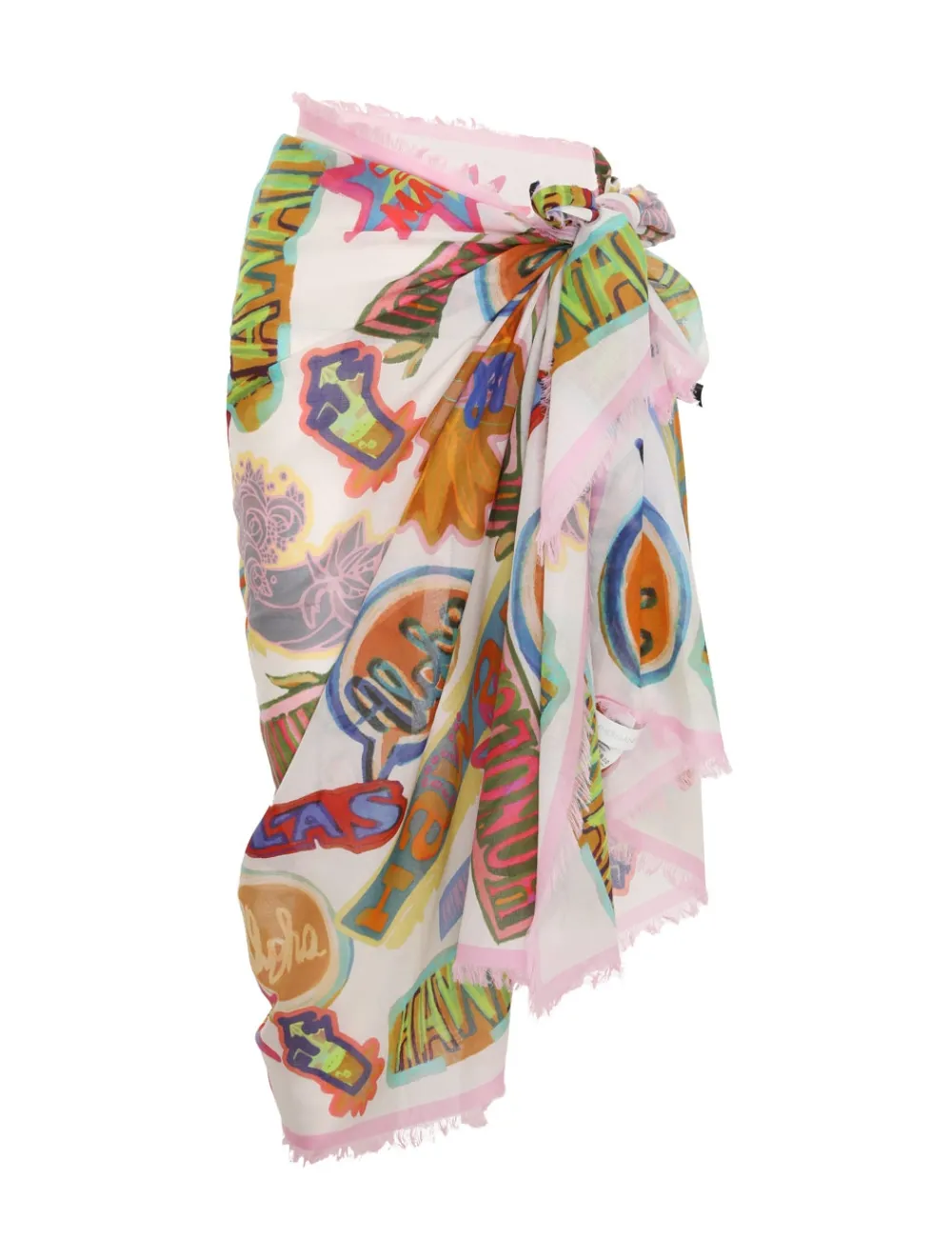 ZIMMERMANN Fringe Cotton Pareo-Women Accessories