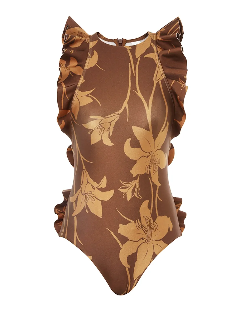 ZIMMERMANN Acadian Racer Back Frill 1Pc-Women One Pieces