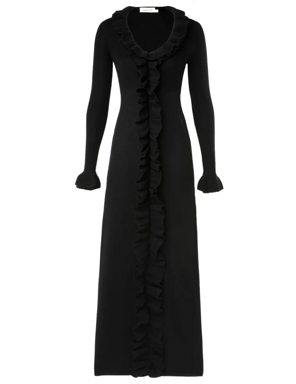 ZIMMERMANN Matchmaker V-Neck Ruffle Dress-Women Dresses