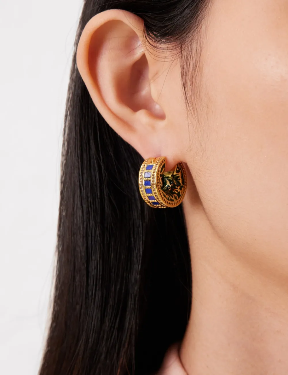 ZIMMERMANN Zimmemorabilia Stone Hoops-Women Jewellery