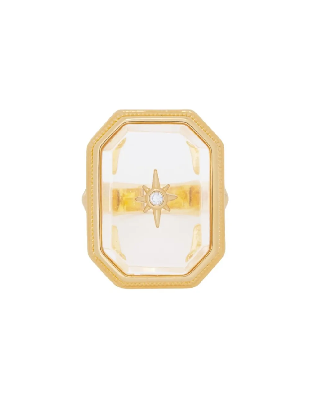 ZIMMERMANN Crystal Signet Ring-Women Rings