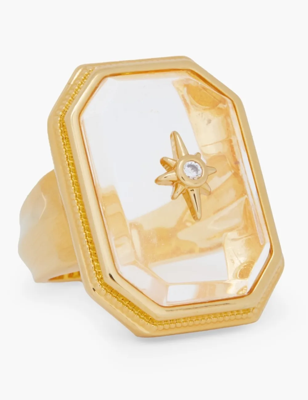 ZIMMERMANN Crystal Signet Ring-Women Rings