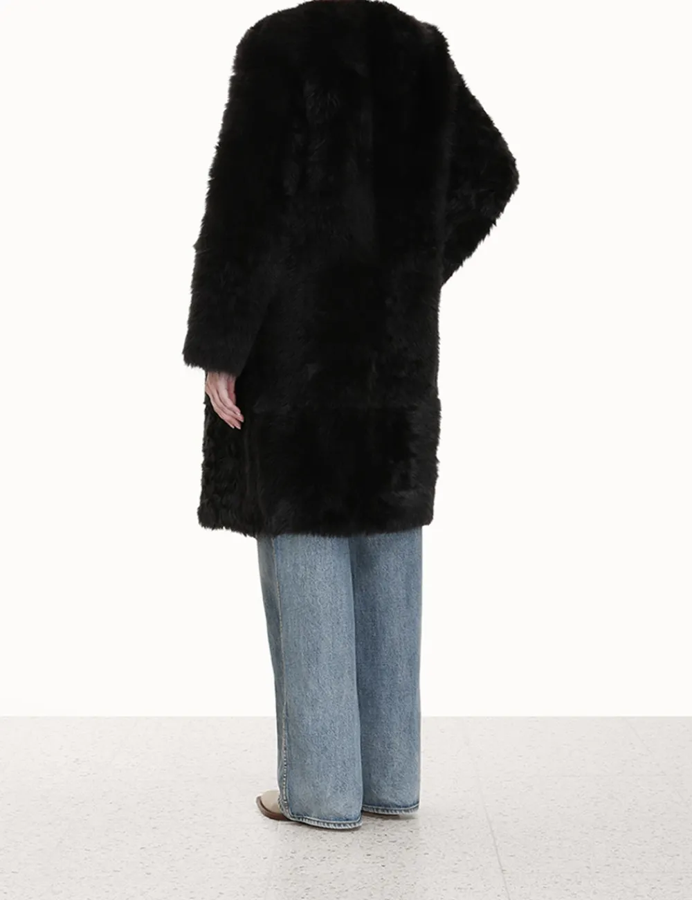 ZIMMERMANN Luminosity Shearling Coat-Women Jackets & Coats